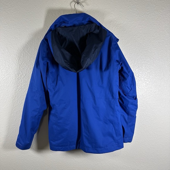 Patagonia 3 in 1 Snowshot Recco H2No Jacket Blue Mens S Waterproof w/zip Liner - Picture 2 of 15